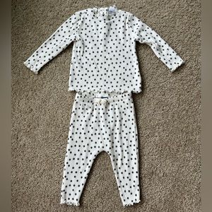 Baby girl sweater set